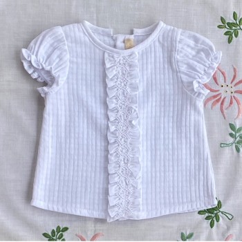 Blusa bebe punto smock...