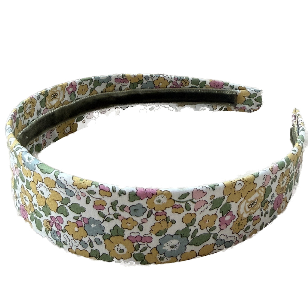 Diadema Plana Tejido Liberty London "Betsy Ann F."