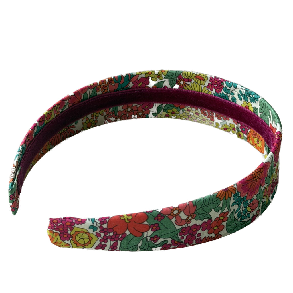 Diadema Plana Tejido Liberty London "Margaret Annie B"