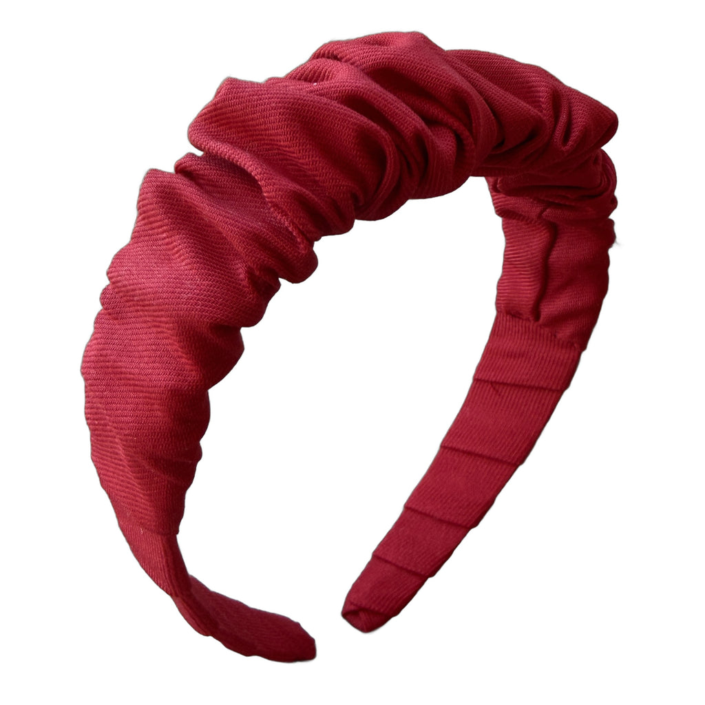 Diadema Scrunchie varios colores lisos